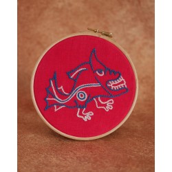 Kopie von Kopie von Kopie von Kopie von Kopie von Kopie von Kopie von Kopie von Kit de broderie débutant : Le Dragon