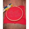 Kit de broderie débutant : Le Dragon