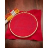 L'Éléphant : Kit de broderie médiévale pour débutant