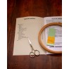 L'Éléphant : Kit de broderie médiévale pour débutant