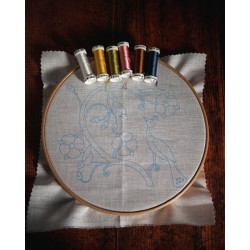 Kit de broderie médiévale : le Jardin aux Oiseaux