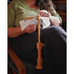 Support pour tambour à broder à visser sur table