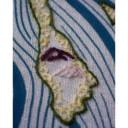 copia di Troie - Kit de broderie d'une carte marine