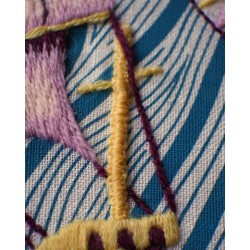 Kopie von Troie - Kit de broderie d'une carte marine