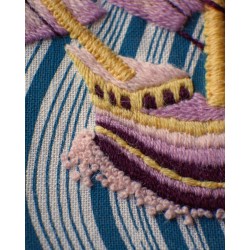 copia di Troie - Kit de broderie d'une carte marine