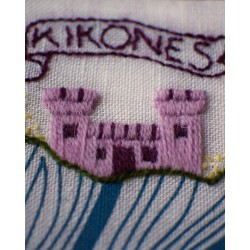 Kopie van Troie - Kit de broderie d'une carte marine