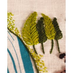 Kopie van Troie - Kit de broderie d'une carte marine