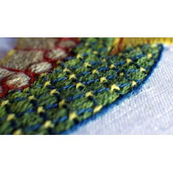 Kit de broderie médiévale : Le Gardien