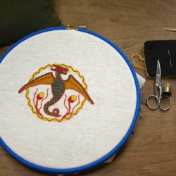 Kit d'initiation à la broderie médiévale