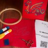 Kit de broderie débutant : Le Dragon